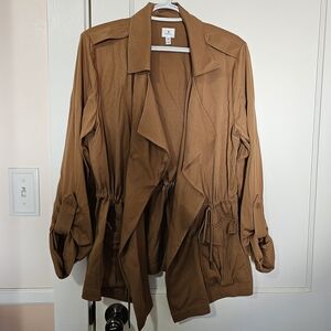 Dressbarn Tan Trench Coat